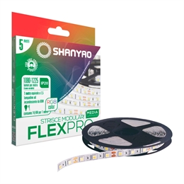STRISCE FLEX 12V - 14,4W RGB 70 PZ
