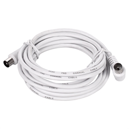 CAVO TV COASSIALE 9,5 DOPPIA PRESA 2 SPINE 75 OHM DOPPIA PR