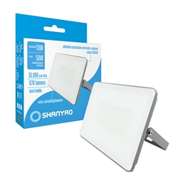 PROIETTORI GRIGIO FARO PAD - 10W 6400K