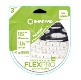 STRISCE FLEX PLUG & PLAY  14,4W NATURALE 70 PZ