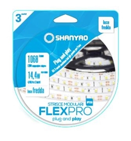 STRISCE FLEX PLUG & PLAY  14,4W BIANCA 70 PZ