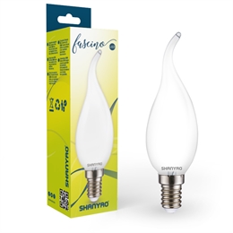 FILAMENTO C37F COLPO DI VENTO E14 4W 4000K