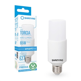 LAMPADE T37 TUBOLARE E27 10W 6400K 100 PZ