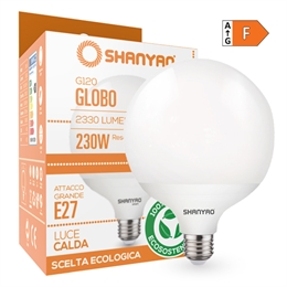 GLOBO LED G120 SERIE SMARTLINE E27 24W 3000K 2.040LM