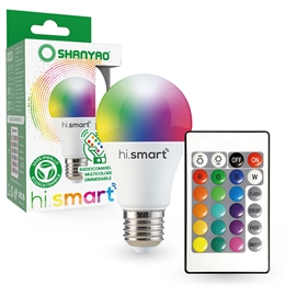 LAMPADA HI SMART E27 10W RGB