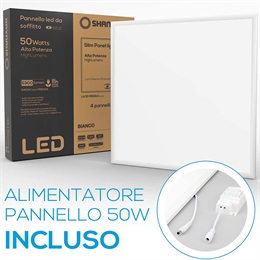 PANNELLI PANNELLO QUADRO - 50W 6400K