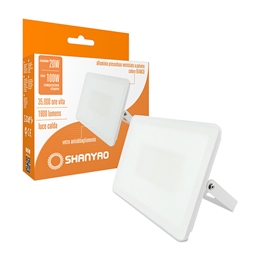 1 PROIETTORE SERIE PAD IP65 BIANCO 20W - 20W 3000K 1.800LM