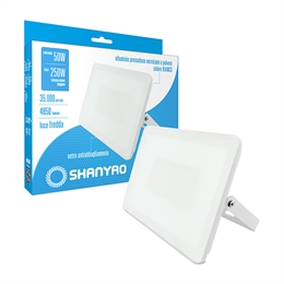 1 PROIETTORE SERIE PAD IP65 BIANCO 50W - 50W 6400K 4.850LM